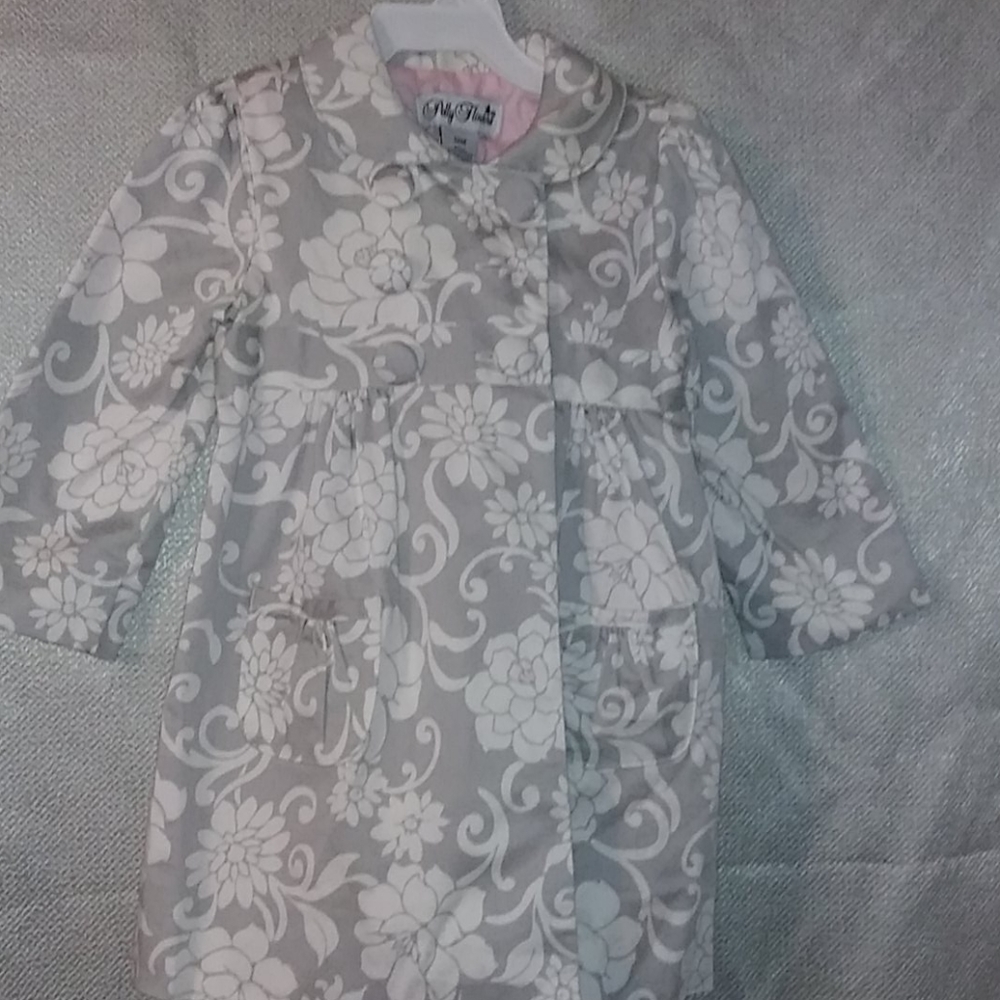 Formal light jacket baby girl